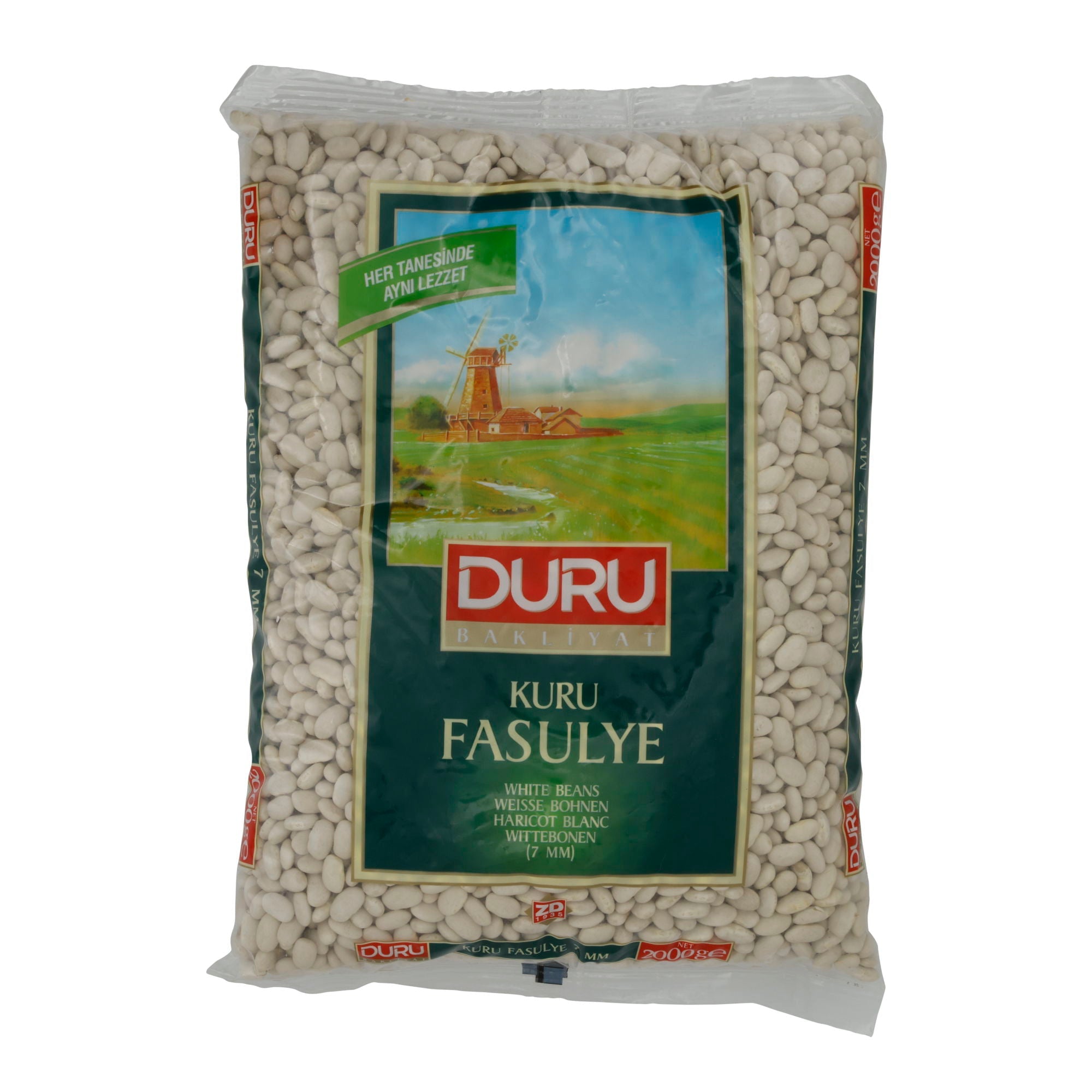 Weiße Bohnen Duru | Gesund und Nahrhaft | Nahrhaft für gesunde Gerichte | 2000 g - Taste Your World